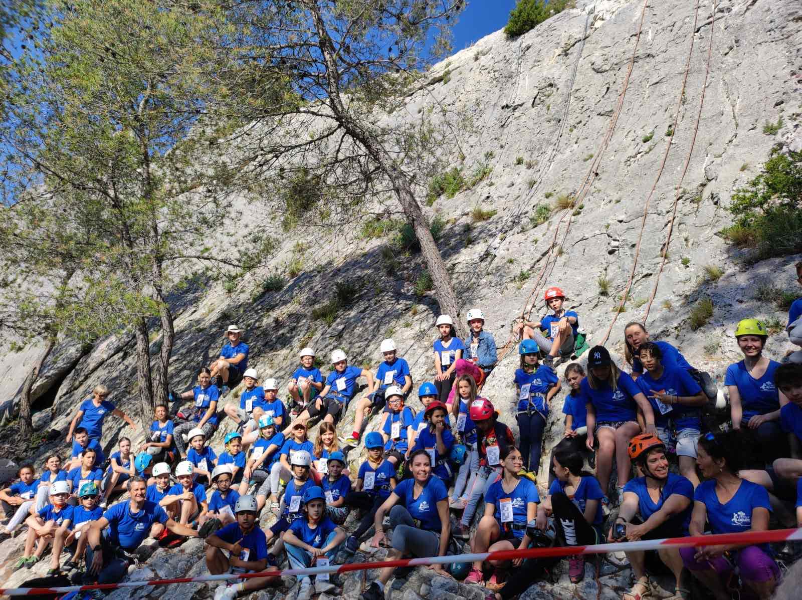 Escalade Enfants : Escalade, enfants, Eyguieres, Orgon, Baux de Provence 