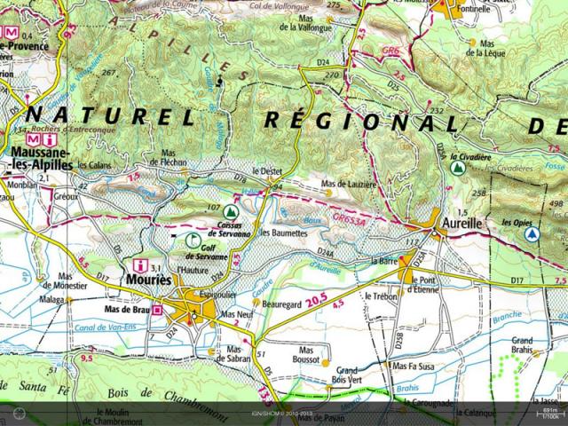 Aureille : Aureille/Mouries Provence